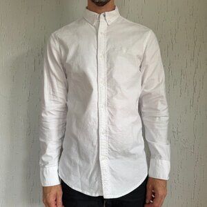 14th and Union (Nordstrom) Men's Button Down Trim Fit Medium White